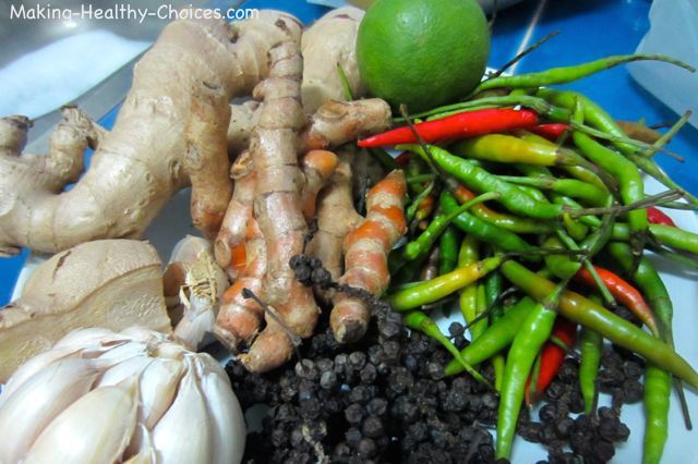 Green Smoothie Ingredients